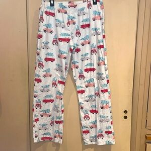 Munki Munki ladies flannel holiday themed pajama pants only size XL
